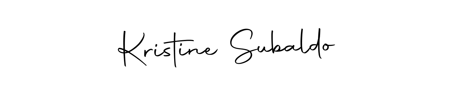 Similarly Autography-DOLnW is the best handwritten signature design. Signature creator online .You can use it as an online autograph creator for name Kristine Subaldo. Kristine Subaldo signature style 10 images and pictures png