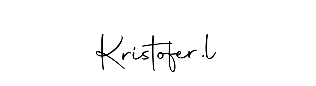 Use a signature maker to create a handwritten signature online. With this signature software, you can design (Autography-DOLnW) your own signature for name Kristofer.l. Kristofer.l signature style 10 images and pictures png