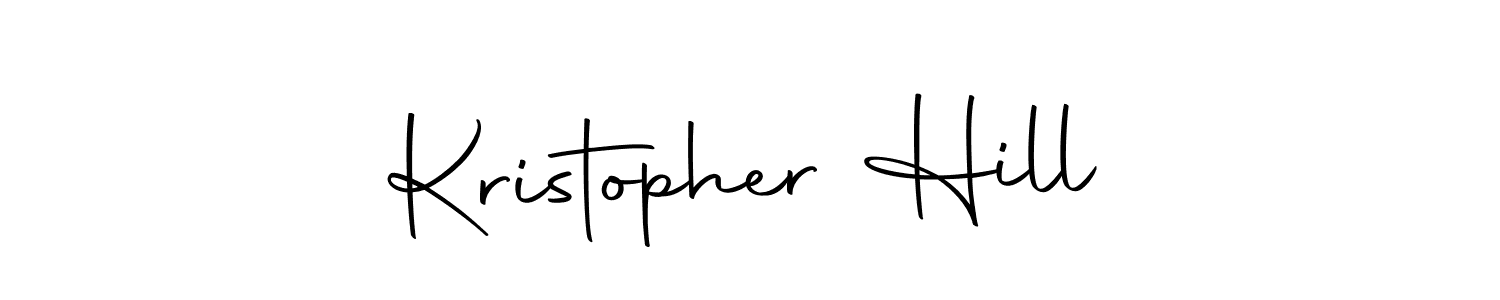 Here are the top 10 professional signature styles for the name Kristopher Hill. These are the best autograph styles you can use for your name. Kristopher Hill signature style 10 images and pictures png