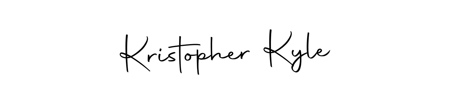 Once you've used our free online signature maker to create your best signature Autography-DOLnW style, it's time to enjoy all of the benefits that Kristopher Kyle name signing documents. Kristopher Kyle signature style 10 images and pictures png