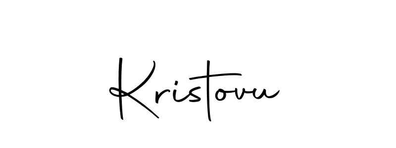Make a beautiful signature design for name Kristovu. With this signature (Autography-DOLnW) style, you can create a handwritten signature for free. Kristovu signature style 10 images and pictures png