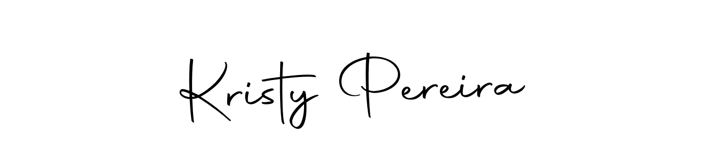 You should practise on your own different ways (Autography-DOLnW) to write your name (Kristy Pereira) in signature. don't let someone else do it for you. Kristy Pereira signature style 10 images and pictures png