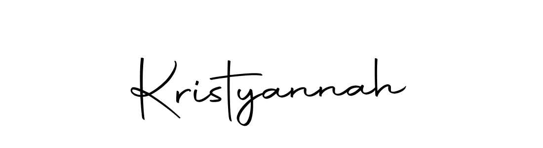 Make a beautiful signature design for name Kristyannah. Use this online signature maker to create a handwritten signature for free. Kristyannah signature style 10 images and pictures png