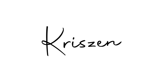 Make a beautiful signature design for name Kriszen. Use this online signature maker to create a handwritten signature for free. Kriszen signature style 10 images and pictures png