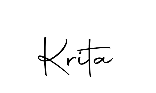 The best way (Autography-DOLnW) to make a short signature is to pick only two or three words in your name. The name Krita include a total of six letters. For converting this name. Krita signature style 10 images and pictures png