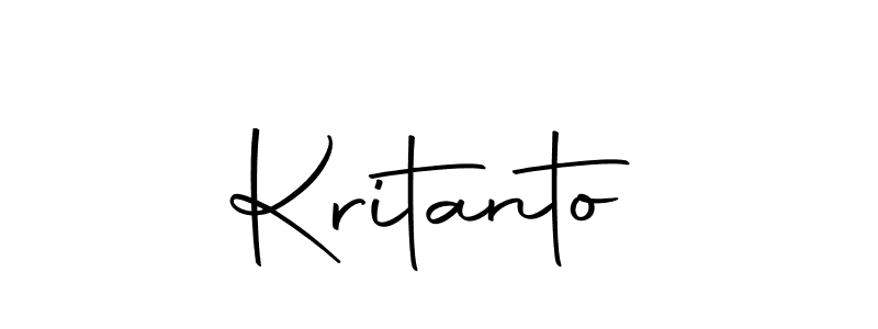 Similarly Autography-DOLnW is the best handwritten signature design. Signature creator online .You can use it as an online autograph creator for name Kritanto. Kritanto signature style 10 images and pictures png