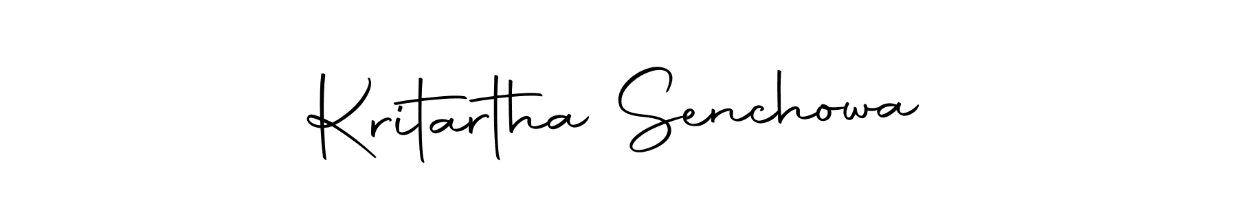 Design your own signature with our free online signature maker. With this signature software, you can create a handwritten (Autography-DOLnW) signature for name Kritartha Senchowa. Kritartha Senchowa signature style 10 images and pictures png