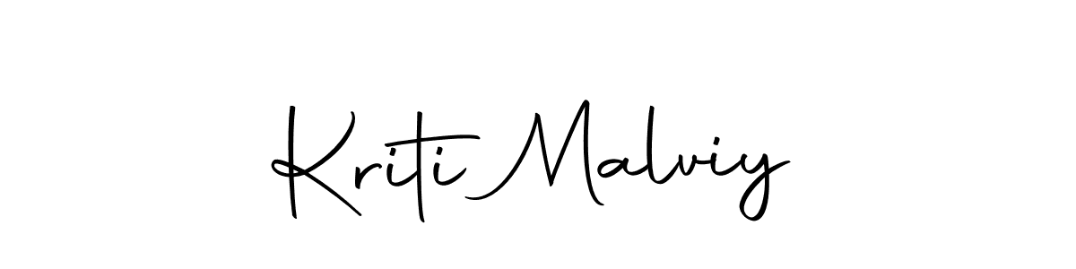Also we have Kriti Malviy name is the best signature style. Create professional handwritten signature collection using Autography-DOLnW autograph style. Kriti Malviy signature style 10 images and pictures png