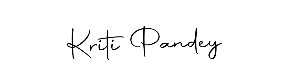 Kriti Pandey stylish signature style. Best Handwritten Sign (Autography-DOLnW) for my name. Handwritten Signature Collection Ideas for my name Kriti Pandey. Kriti Pandey signature style 10 images and pictures png