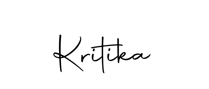 Use a signature maker to create a handwritten signature online. With this signature software, you can design (Autography-DOLnW) your own signature for name Kritika. Kritika signature style 10 images and pictures png