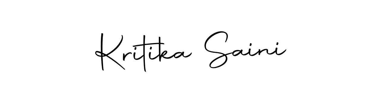 Similarly Autography-DOLnW is the best handwritten signature design. Signature creator online .You can use it as an online autograph creator for name Kritika Saini. Kritika Saini signature style 10 images and pictures png