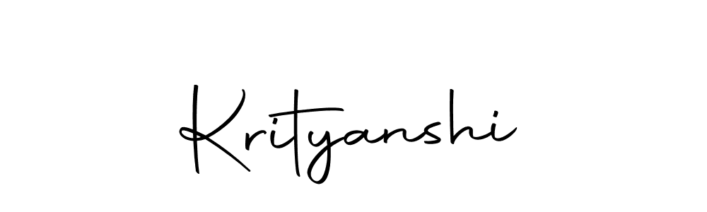 Krityanshi stylish signature style. Best Handwritten Sign (Autography-DOLnW) for my name. Handwritten Signature Collection Ideas for my name Krityanshi. Krityanshi signature style 10 images and pictures png