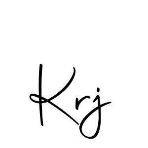 How to Draw Krj signature style? Autography-DOLnW is a latest design signature styles for name Krj. Krj signature style 10 images and pictures png