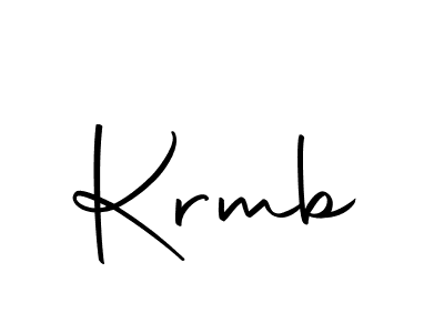 How to make Krmb name signature. Use Autography-DOLnW style for creating short signs online. This is the latest handwritten sign. Krmb signature style 10 images and pictures png