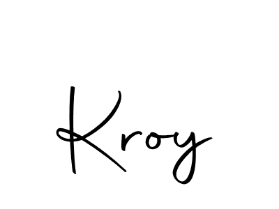 Create a beautiful signature design for name Kroy. With this signature (Autography-DOLnW) fonts, you can make a handwritten signature for free. Kroy signature style 10 images and pictures png