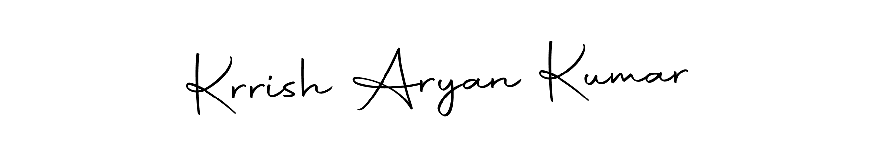 Make a beautiful signature design for name Krrish Aryan Kumar. Use this online signature maker to create a handwritten signature for free. Krrish Aryan Kumar signature style 10 images and pictures png