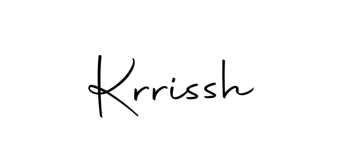 You should practise on your own different ways (Autography-DOLnW) to write your name (Krrissh) in signature. don't let someone else do it for you. Krrissh signature style 10 images and pictures png
