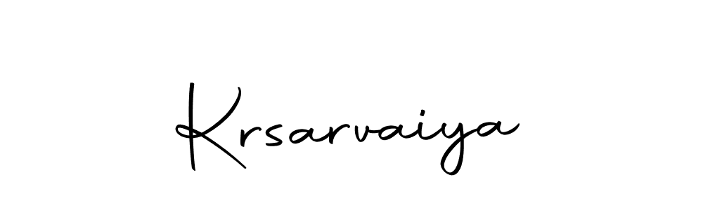 It looks lik you need a new signature style for name Krsarvaiya. Design unique handwritten (Autography-DOLnW) signature with our free signature maker in just a few clicks. Krsarvaiya signature style 10 images and pictures png