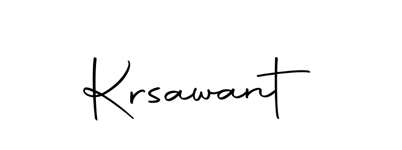 Make a short Krsawant signature style. Manage your documents anywhere anytime using Autography-DOLnW. Create and add eSignatures, submit forms, share and send files easily. Krsawant signature style 10 images and pictures png