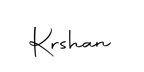 The best way (Autography-DOLnW) to make a short signature is to pick only two or three words in your name. The name Krshan include a total of six letters. For converting this name. Krshan signature style 10 images and pictures png