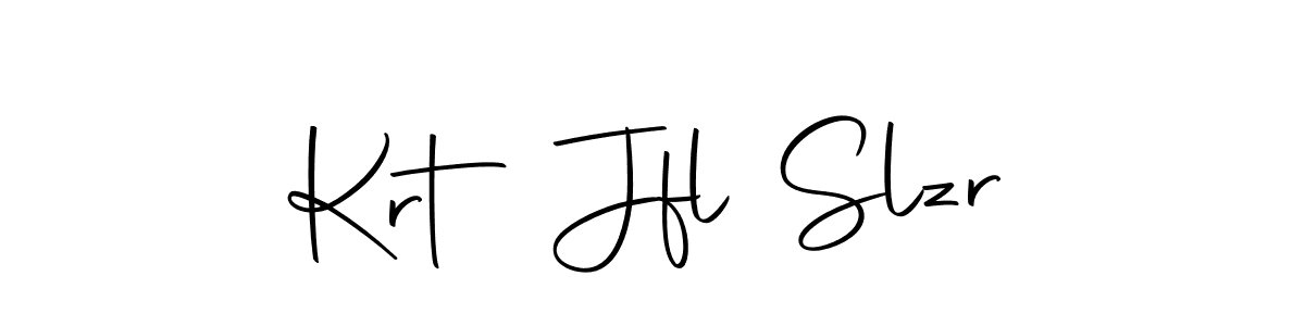 Use a signature maker to create a handwritten signature online. With this signature software, you can design (Autography-DOLnW) your own signature for name Krt Jfl Slzr. Krt Jfl Slzr signature style 10 images and pictures png