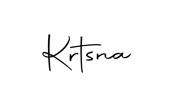 How to make Krtsna name signature. Use Autography-DOLnW style for creating short signs online. This is the latest handwritten sign. Krtsna signature style 10 images and pictures png