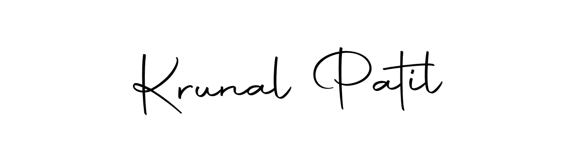 It looks lik you need a new signature style for name Krunal Patil. Design unique handwritten (Autography-DOLnW) signature with our free signature maker in just a few clicks. Krunal Patil signature style 10 images and pictures png