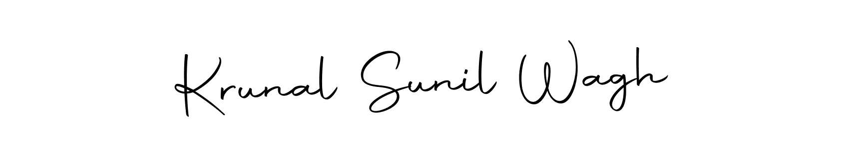 Check out images of Autograph of Krunal Sunil Wagh name. Actor Krunal Sunil Wagh Signature Style. Autography-DOLnW is a professional sign style online. Krunal Sunil Wagh signature style 10 images and pictures png
