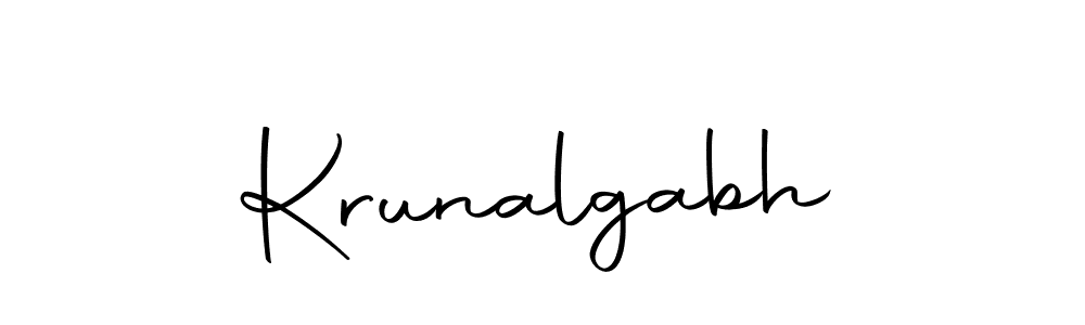 It looks lik you need a new signature style for name Krunalgabh. Design unique handwritten (Autography-DOLnW) signature with our free signature maker in just a few clicks. Krunalgabh signature style 10 images and pictures png