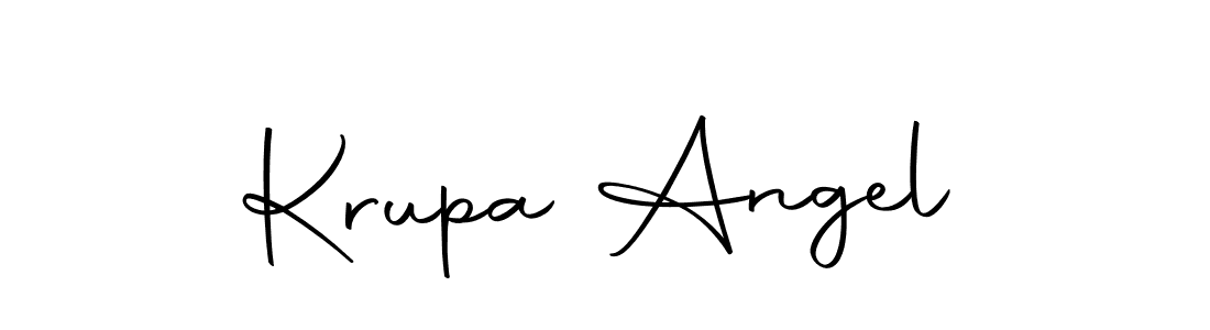 Check out images of Autograph of Krupa Angel name. Actor Krupa Angel Signature Style. Autography-DOLnW is a professional sign style online. Krupa Angel signature style 10 images and pictures png