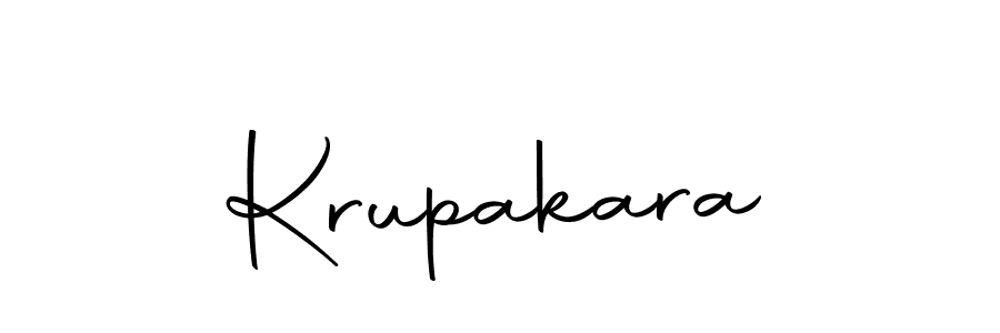 You can use this online signature creator to create a handwritten signature for the name Krupakara. This is the best online autograph maker. Krupakara signature style 10 images and pictures png