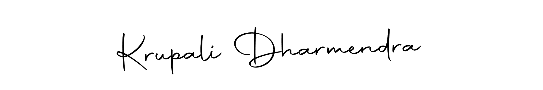 How to make Krupali Dharmendra signature? Autography-DOLnW is a professional autograph style. Create handwritten signature for Krupali Dharmendra name. Krupali Dharmendra signature style 10 images and pictures png