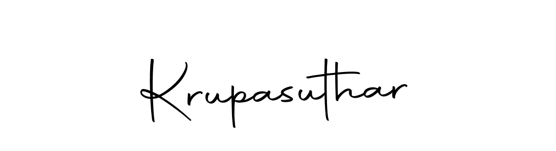 Make a beautiful signature design for name Krupasuthar. Use this online signature maker to create a handwritten signature for free. Krupasuthar signature style 10 images and pictures png