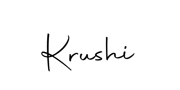 Similarly Autography-DOLnW is the best handwritten signature design. Signature creator online .You can use it as an online autograph creator for name Krushi. Krushi signature style 10 images and pictures png