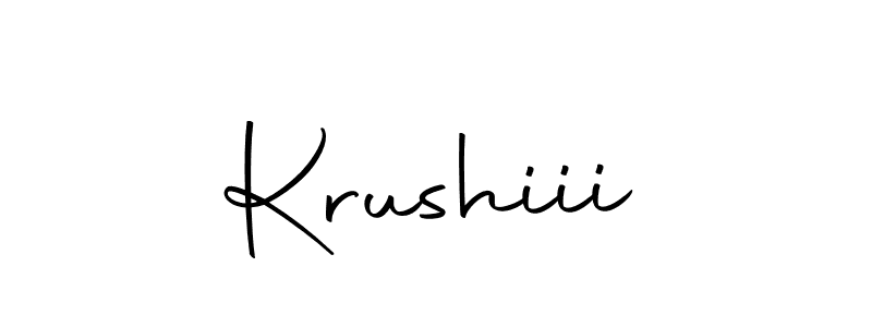 How to Draw Krushiii signature style? Autography-DOLnW is a latest design signature styles for name Krushiii. Krushiii signature style 10 images and pictures png