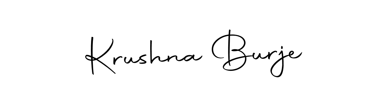 How to Draw Krushna Burje signature style? Autography-DOLnW is a latest design signature styles for name Krushna Burje. Krushna Burje signature style 10 images and pictures png