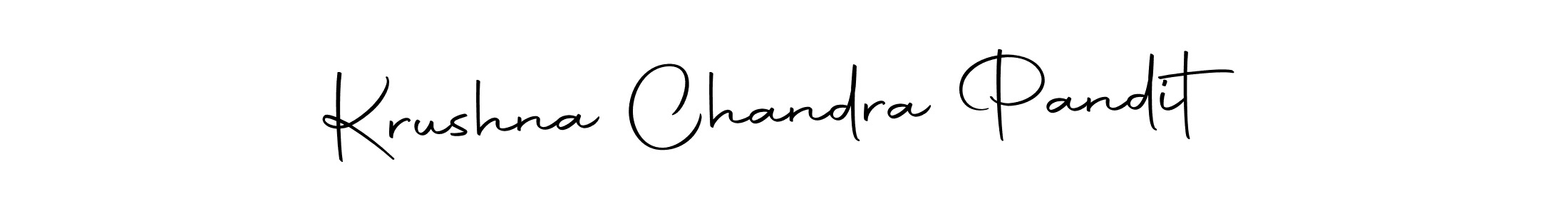 Make a beautiful signature design for name Krushna Chandra Pandit. Use this online signature maker to create a handwritten signature for free. Krushna Chandra Pandit signature style 10 images and pictures png