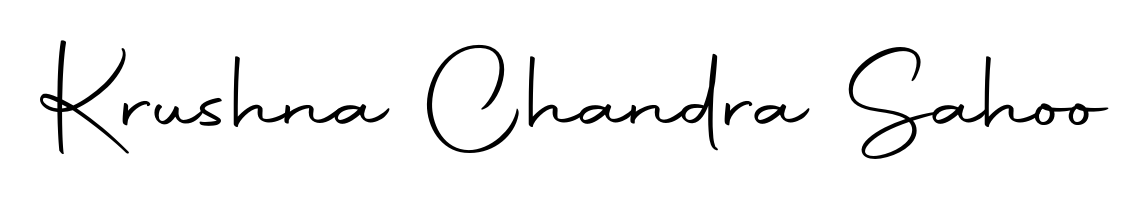 Upgrade your professional image with Krushna Chandra Sahoo signature created with Autography-DOLnW font. Fast, free, and watermark-free download. Krushna Chandra Sahoo signature style 10 images and pictures png