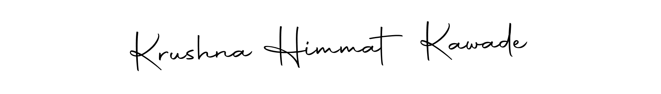 Make a short Krushna Himmat Kawade signature style. Manage your documents anywhere anytime using Autography-DOLnW. Create and add eSignatures, submit forms, share and send files easily. Krushna Himmat Kawade signature style 10 images and pictures png