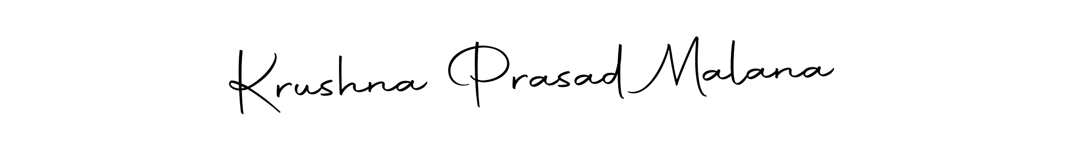 Once you've used our free online signature maker to create your best signature Autography-DOLnW style, it's time to enjoy all of the benefits that Krushna Prasad Malana name signing documents. Krushna Prasad Malana signature style 10 images and pictures png