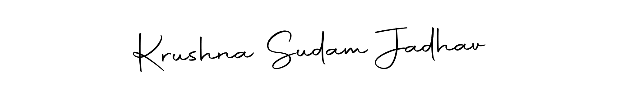 See photos of Krushna Sudam Jadhav official signature by Spectra . Check more albums & portfolios. Read reviews & check more about Autography-DOLnW font. Krushna Sudam Jadhav signature style 10 images and pictures png