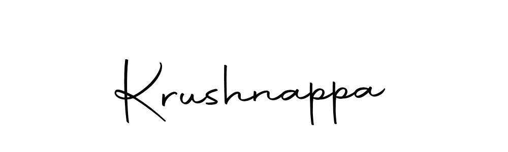 Similarly Autography-DOLnW is the best handwritten signature design. Signature creator online .You can use it as an online autograph creator for name Krushnappa. Krushnappa signature style 10 images and pictures png