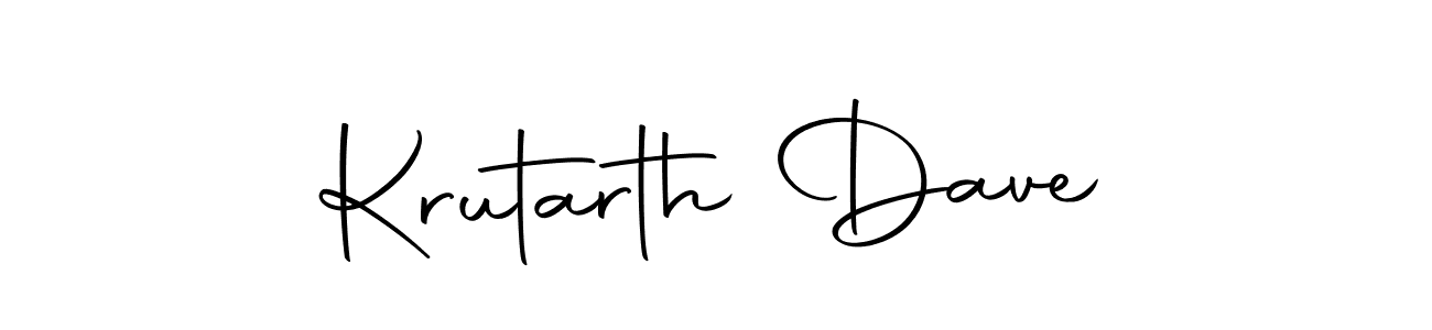 Autography-DOLnW is a professional signature style that is perfect for those who want to add a touch of class to their signature. It is also a great choice for those who want to make their signature more unique. Get Krutarth Dave name to fancy signature for free. Krutarth Dave signature style 10 images and pictures png