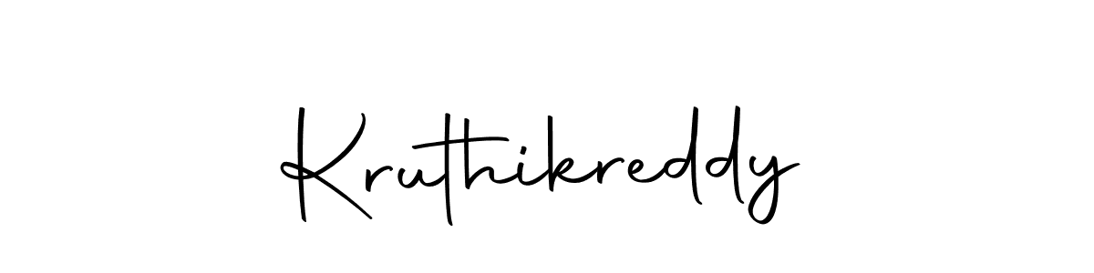 Also we have Kruthikreddy name is the best signature style. Create professional handwritten signature collection using Autography-DOLnW autograph style. Kruthikreddy signature style 10 images and pictures png