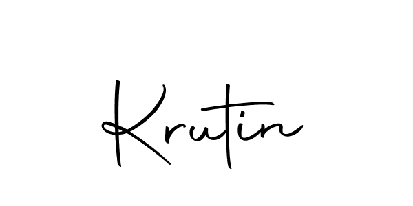 if you are searching for the best signature style for your name Krutin. so please give up your signature search. here we have designed multiple signature styles  using Autography-DOLnW. Krutin signature style 10 images and pictures png