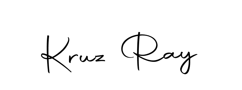 Make a beautiful signature design for name Kruz Ray. With this signature (Autography-DOLnW) style, you can create a handwritten signature for free. Kruz Ray signature style 10 images and pictures png