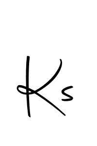 Use a signature maker to create a handwritten signature online. With this signature software, you can design (Autography-DOLnW) your own signature for name Ks. Ks signature style 10 images and pictures png