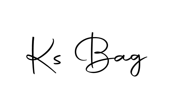 Make a beautiful signature design for name Ks Bag. With this signature (Autography-DOLnW) style, you can create a handwritten signature for free. Ks Bag signature style 10 images and pictures png