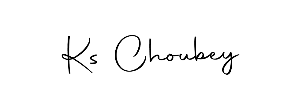 Create a beautiful signature design for name Ks Choubey. With this signature (Autography-DOLnW) fonts, you can make a handwritten signature for free. Ks Choubey signature style 10 images and pictures png