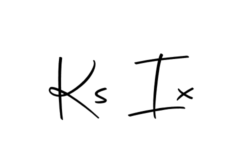 Also we have Ks Ix name is the best signature style. Create professional handwritten signature collection using Autography-DOLnW autograph style. Ks Ix signature style 10 images and pictures png